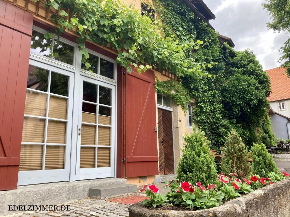 Gaestehaus Edelzimmer Rothenburg ob der Tauber Exterior foto